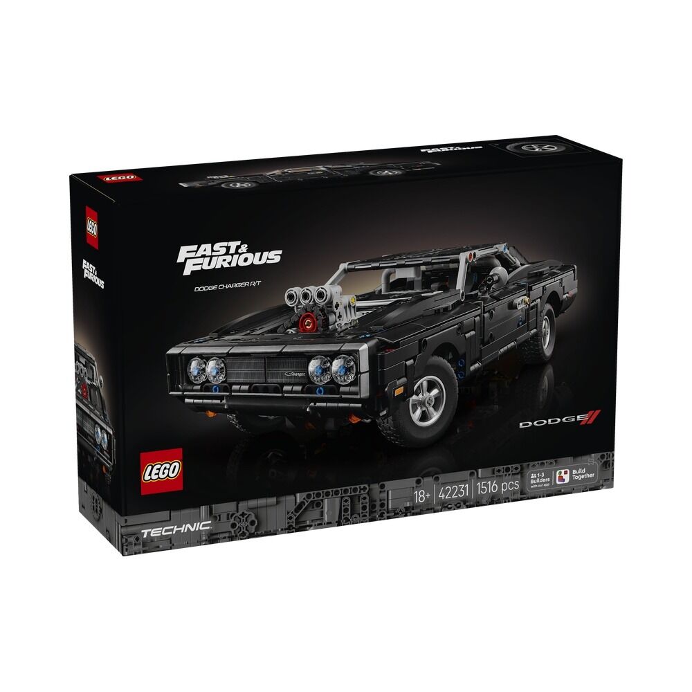 Lego technic - coche dodge charger r/t de fast and furious