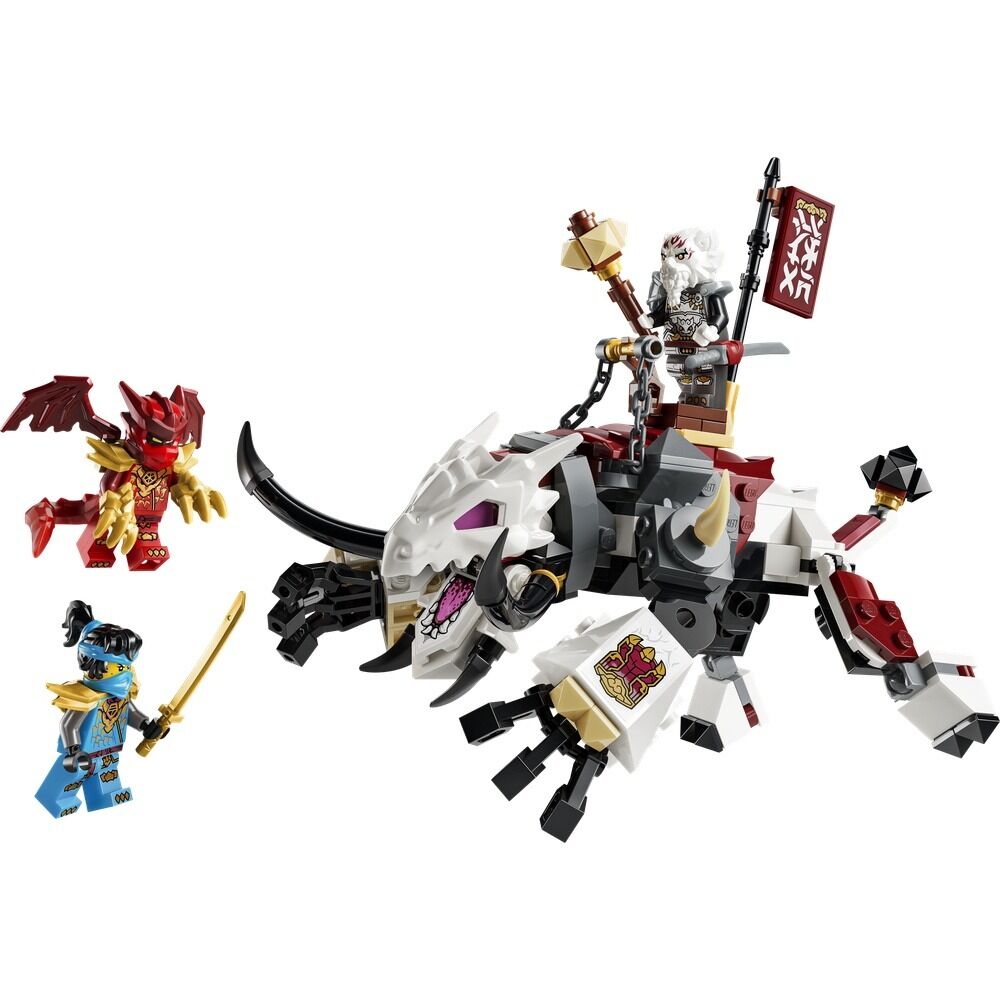 Lego ninjago - zilvar y bestia dragón grimtak