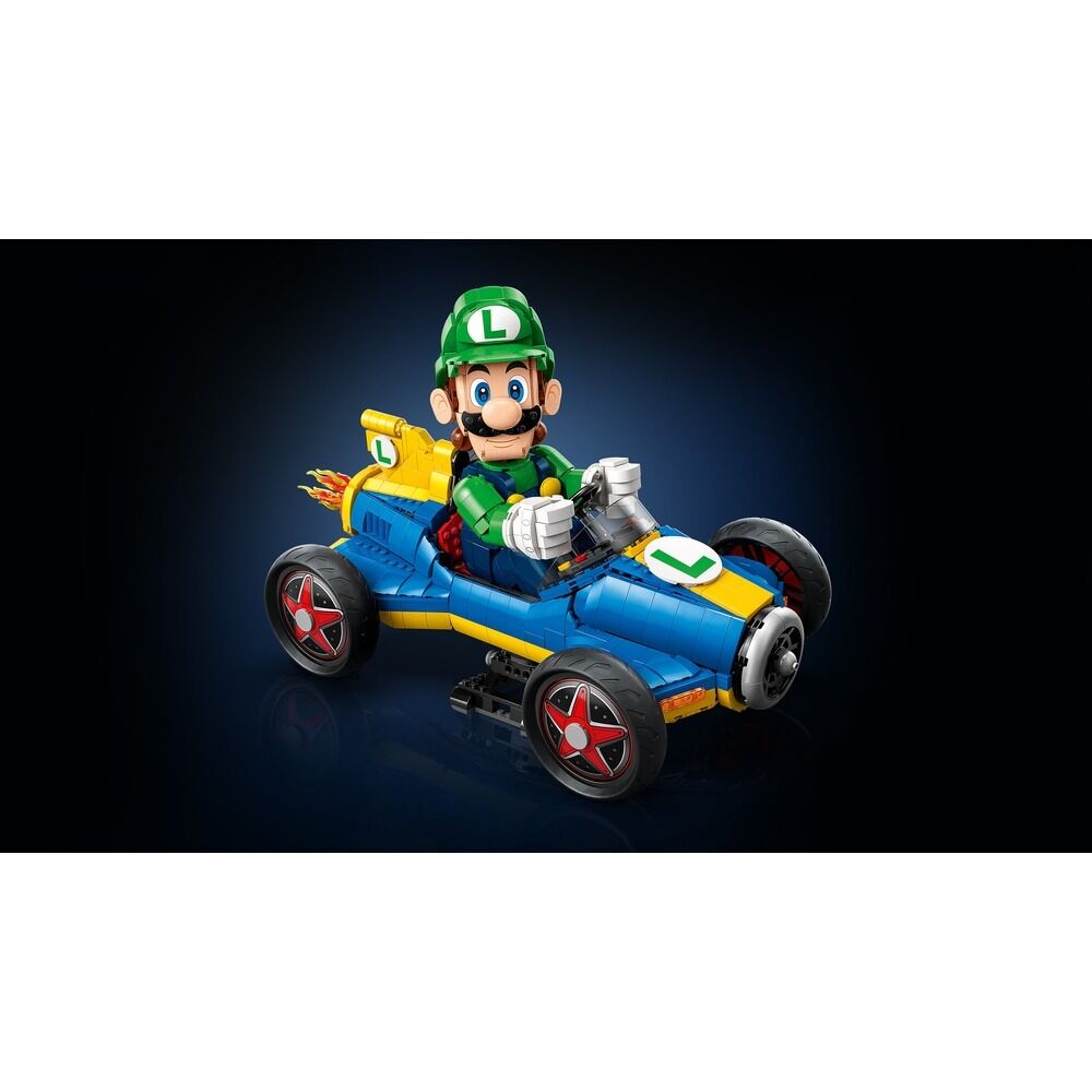 Lego super mario - mario kart: luigi y mach 8