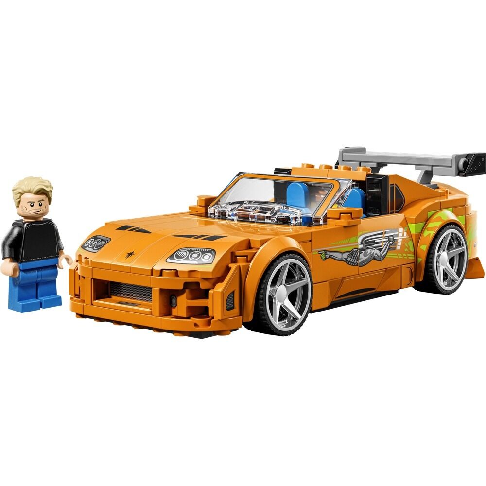 Lego speed champions - toyota supra mk4 de a todo gas