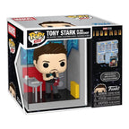 Funko nooks: marvel - tony stark en su taller