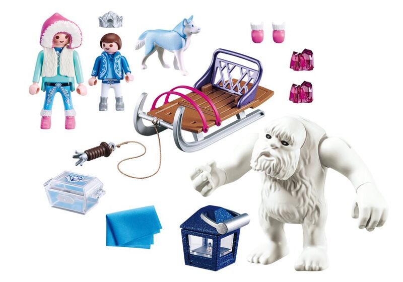 Playmobil 9473 yeti with sleigh