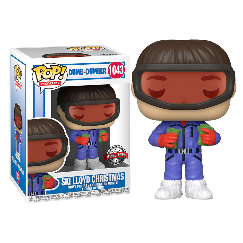 Funko pop! dos tontos muy tontos - ski lloyd christmas exclusivo