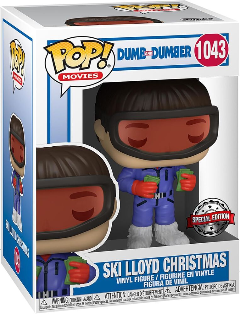 Funko pop! dos tontos muy tontos - ski lloyd christmas exclusivo