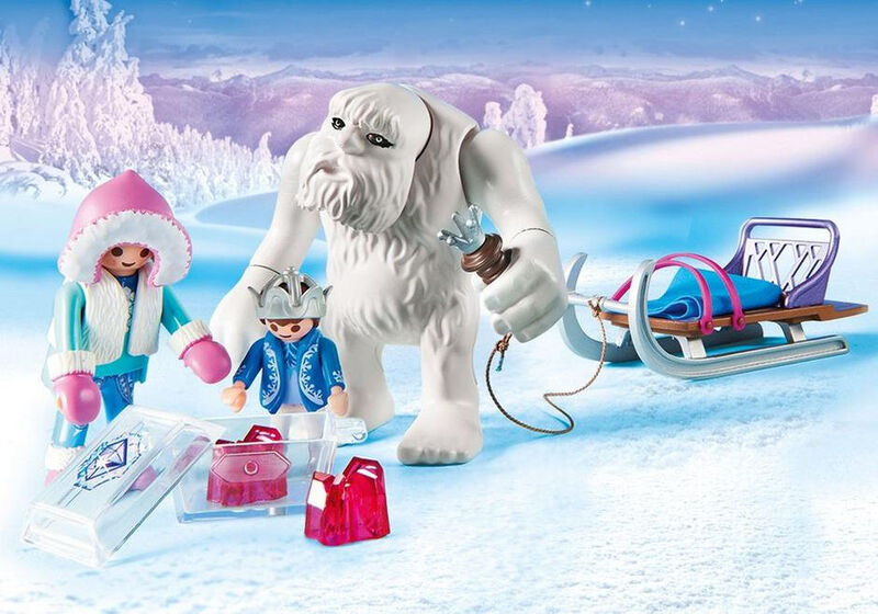 Playmobil 9473 yeti with sleigh