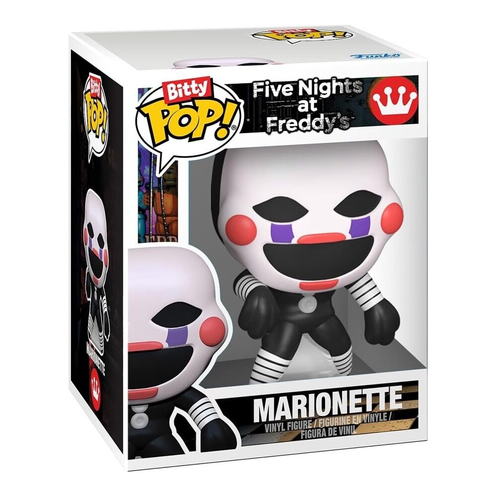 Funko bitty pop! five nights at freddy's - golden freddy, marionette, lolbit, sun & moon