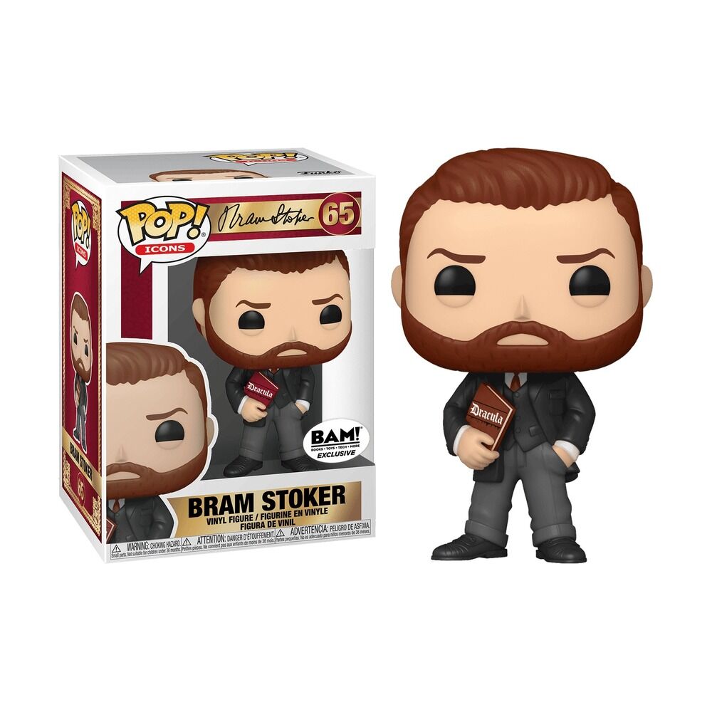 Funko pop! icons - bram stoker exclusivo
