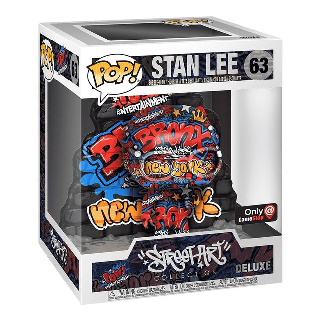 Funko pop! marvel: street art - stan lee deluxe exclusivo Main Image