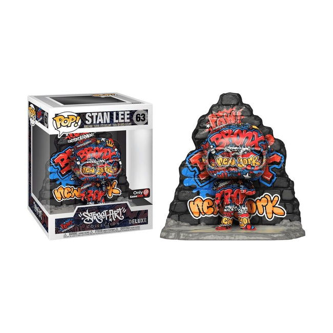 Funko pop! marvel: street art - stan lee deluxe exclusivo Hover Image