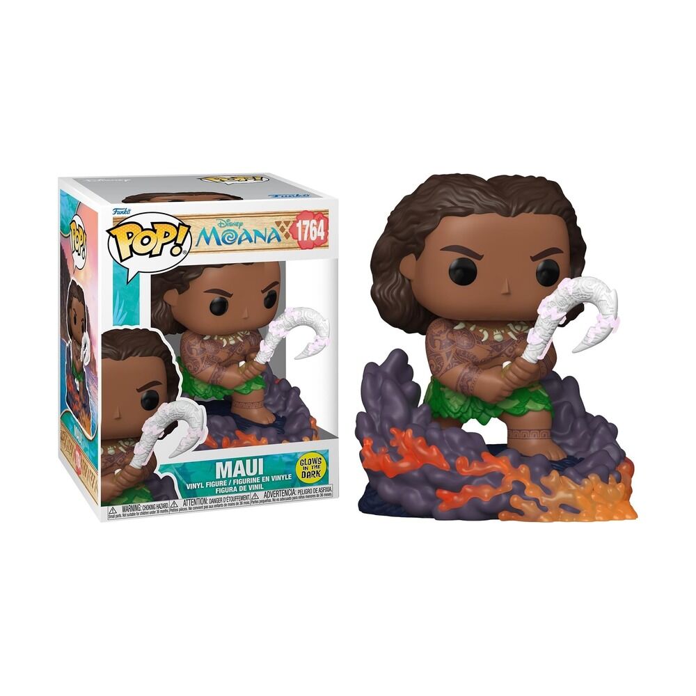 Funko pop! premium disney vaiana - maui (gitd)