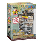 Funko bitty pop! display one piece - zoro y nami con el going merry