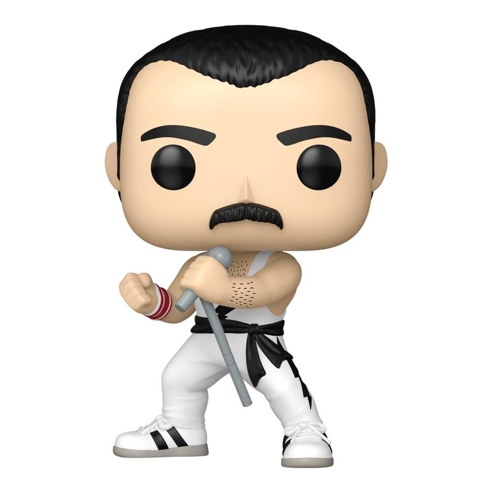 Funko pop! queen  freddie mercury (camiseta blanca)