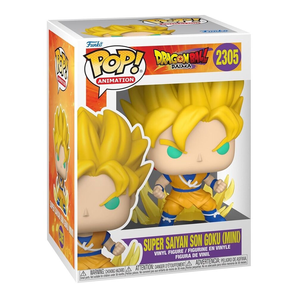 Funko pop! dragon ball daima - super saiyan son goku (mini)