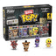 Funko bitty pop! five nights at freddy's pack de 4 - freddy, bonnie, chica, foxy