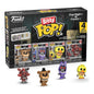 Funko bitty pop! five nights at freddy's pack de 4 - freddy, bonnie, chica, foxy