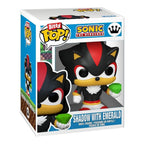 Funko bitty pop! sonic the hedgehog pack de 4 - shadow with emerald, rouge, neo metal sonic, silver the hedgehog
