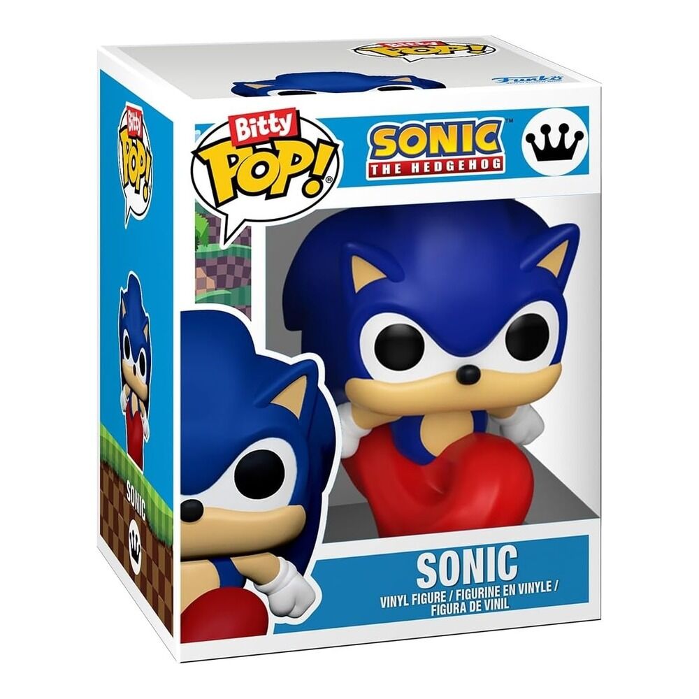 Funko bitty pop! sonic the hedgehog pack de 4 - sonic, amy, tails, knuckles