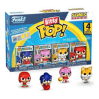 Funko bitty pop! sonic the hedgehog pack de 4 - sonic, amy, tails, knuckles