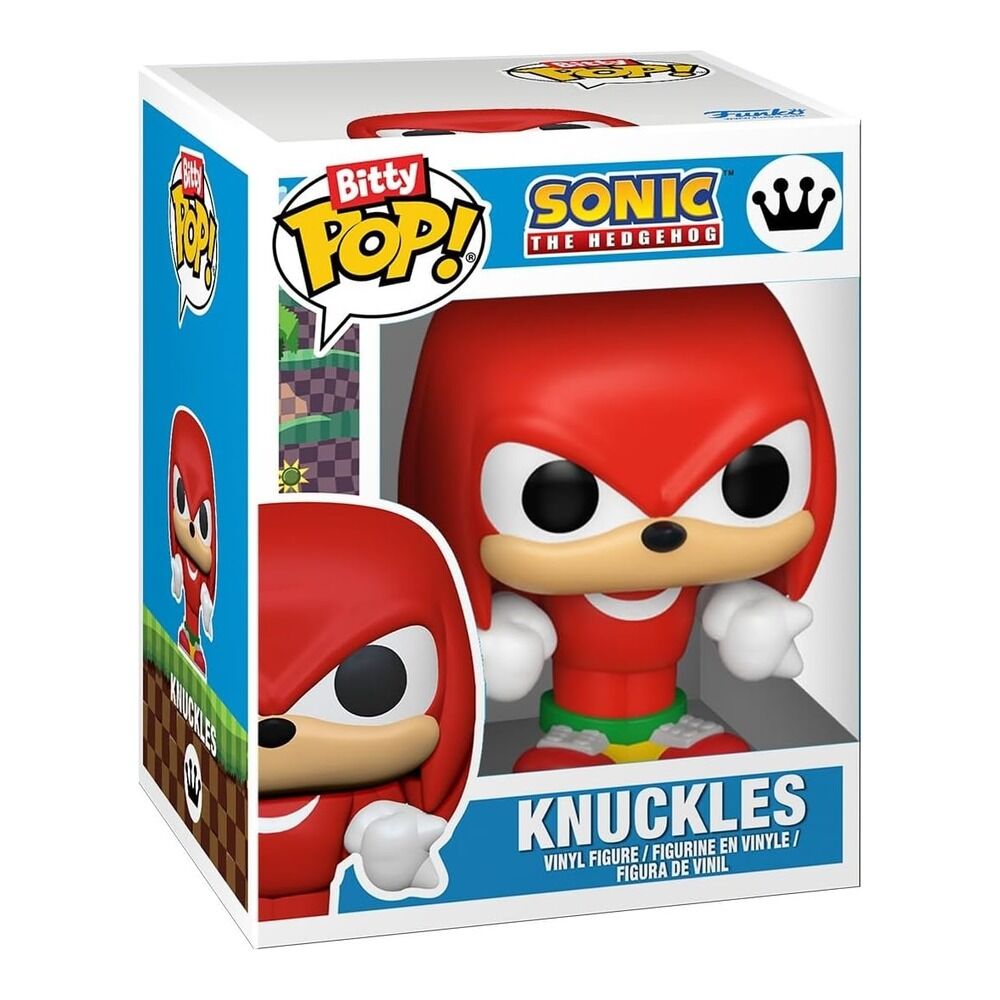 Funko bitty pop! sonic the hedgehog pack de 4 - sonic, amy, tails, knuckles