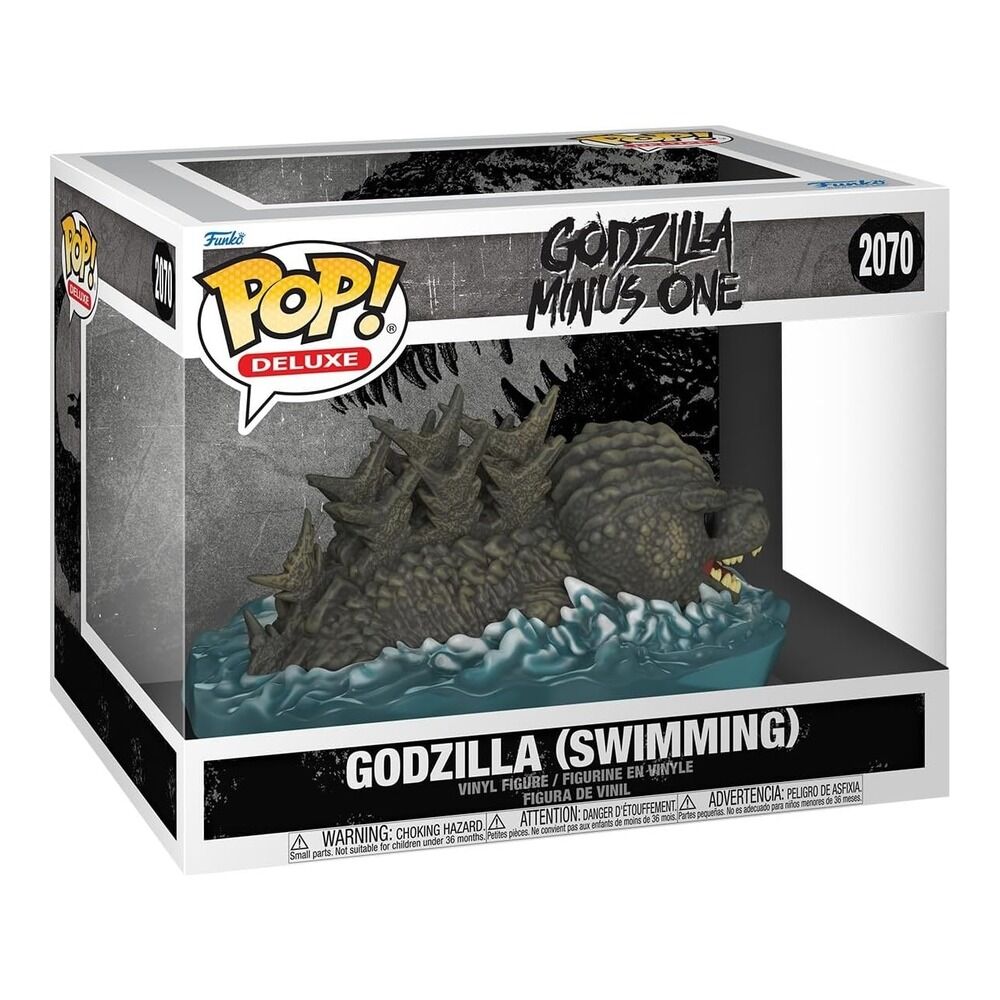 Funko pop! deluxe: godzilla minus one - godzilla nadando