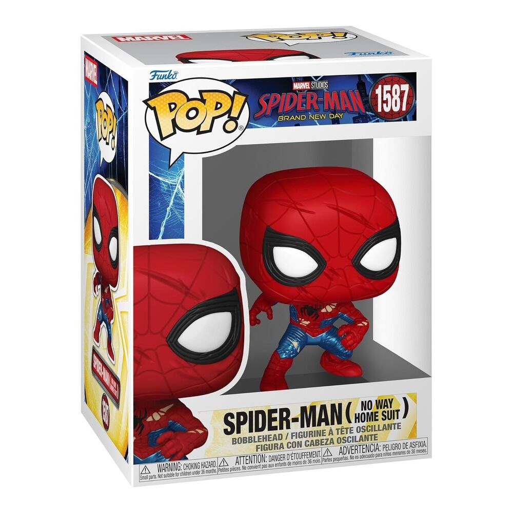 Funko pop! marvel: spider-man brand new day - spider-man (no way home suit)