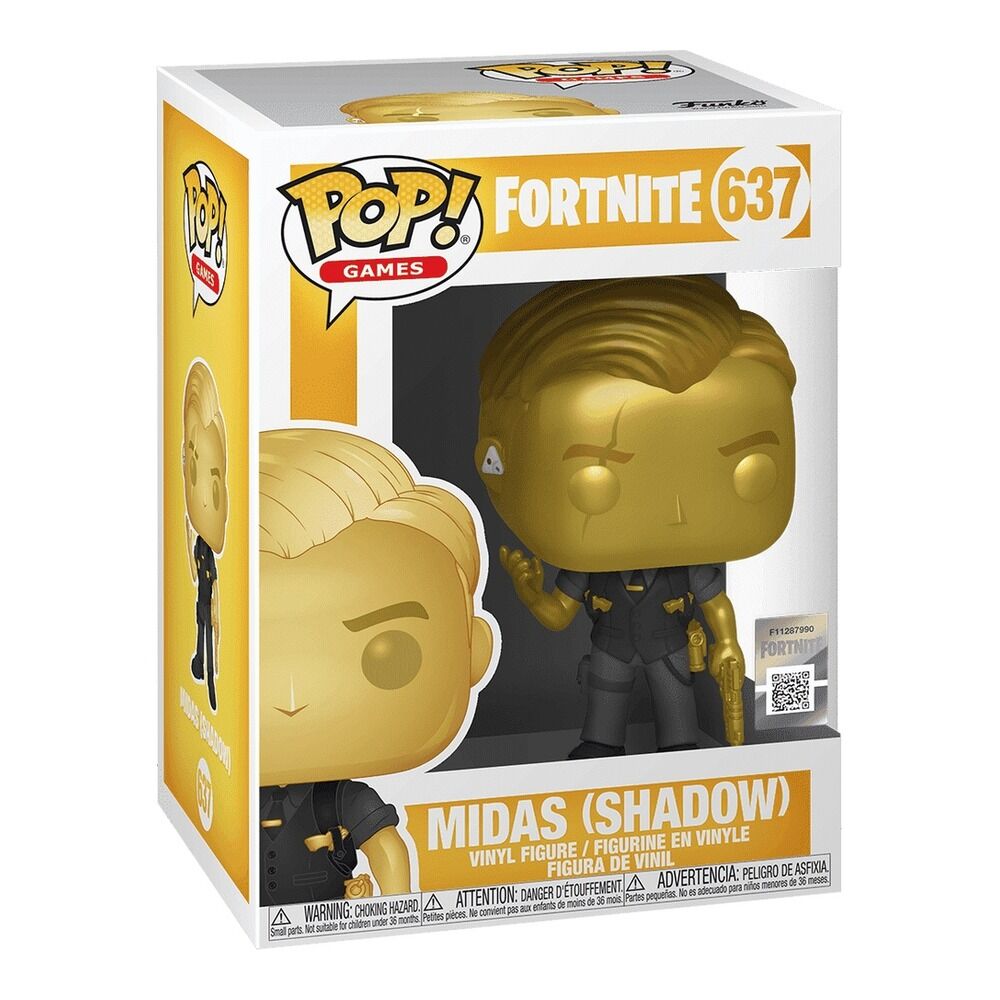 Funko pop! fortnite - midas (shadow) metalizado