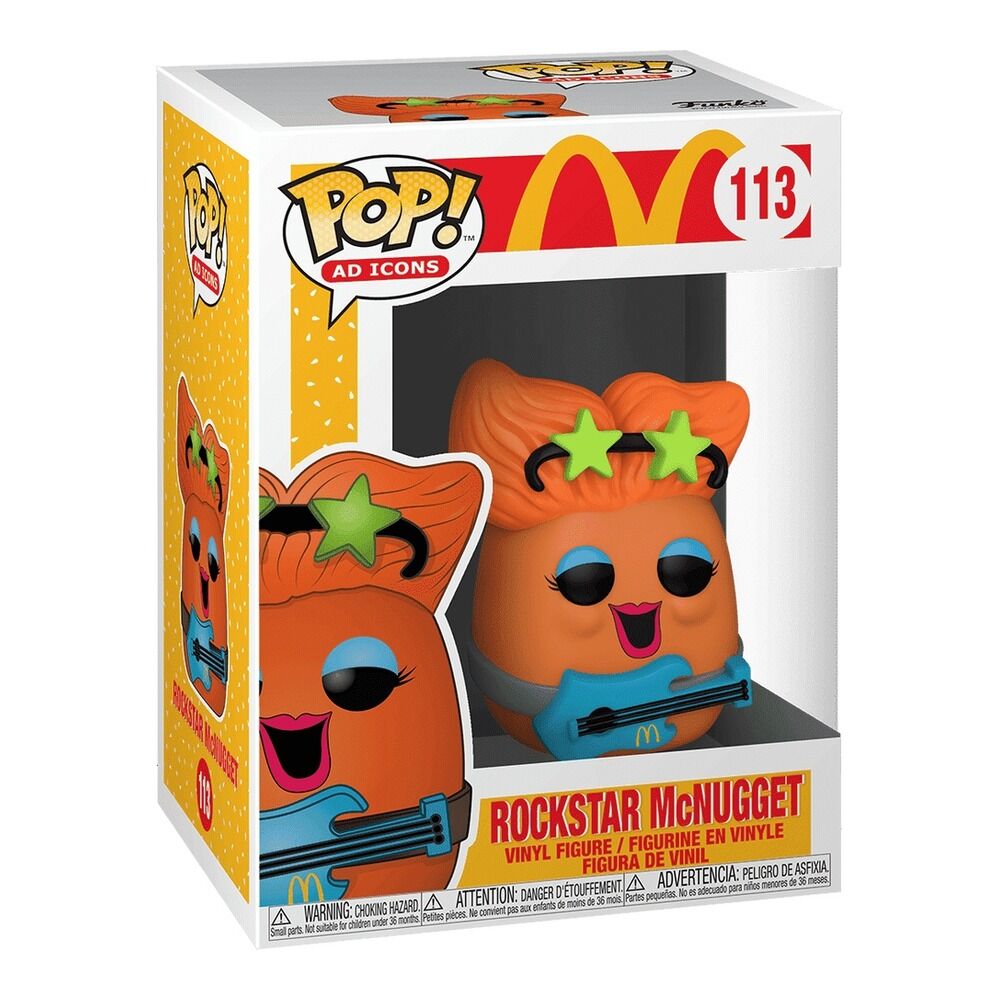 Funko pop! mcdonald's - nugget estrella del rock