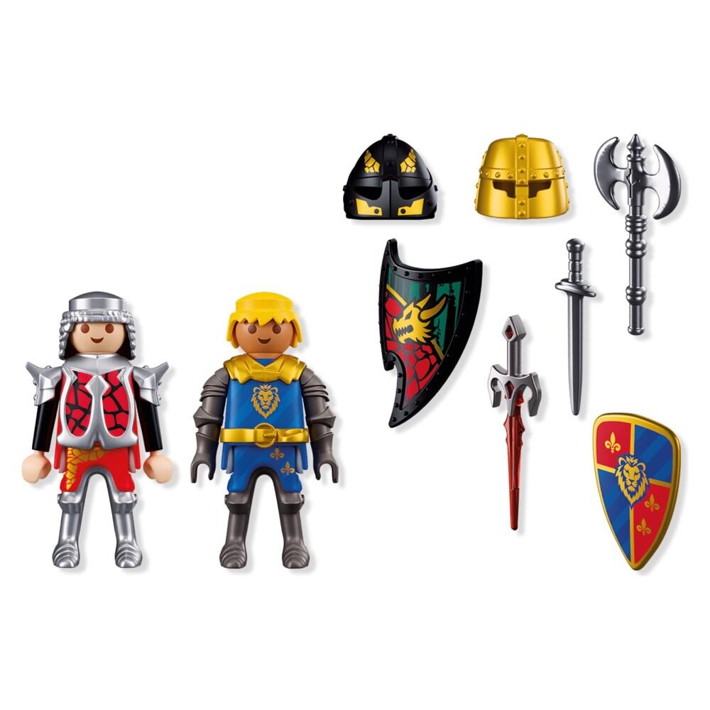 Playmobil - duo pack duelo de caballeros