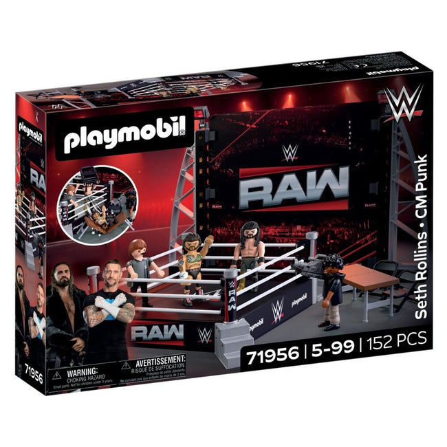 Playmobil - wwe set de coleccionista ring raw Hover Image