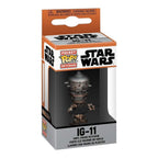 Funko pop! keychain the mandalorian - ig-11