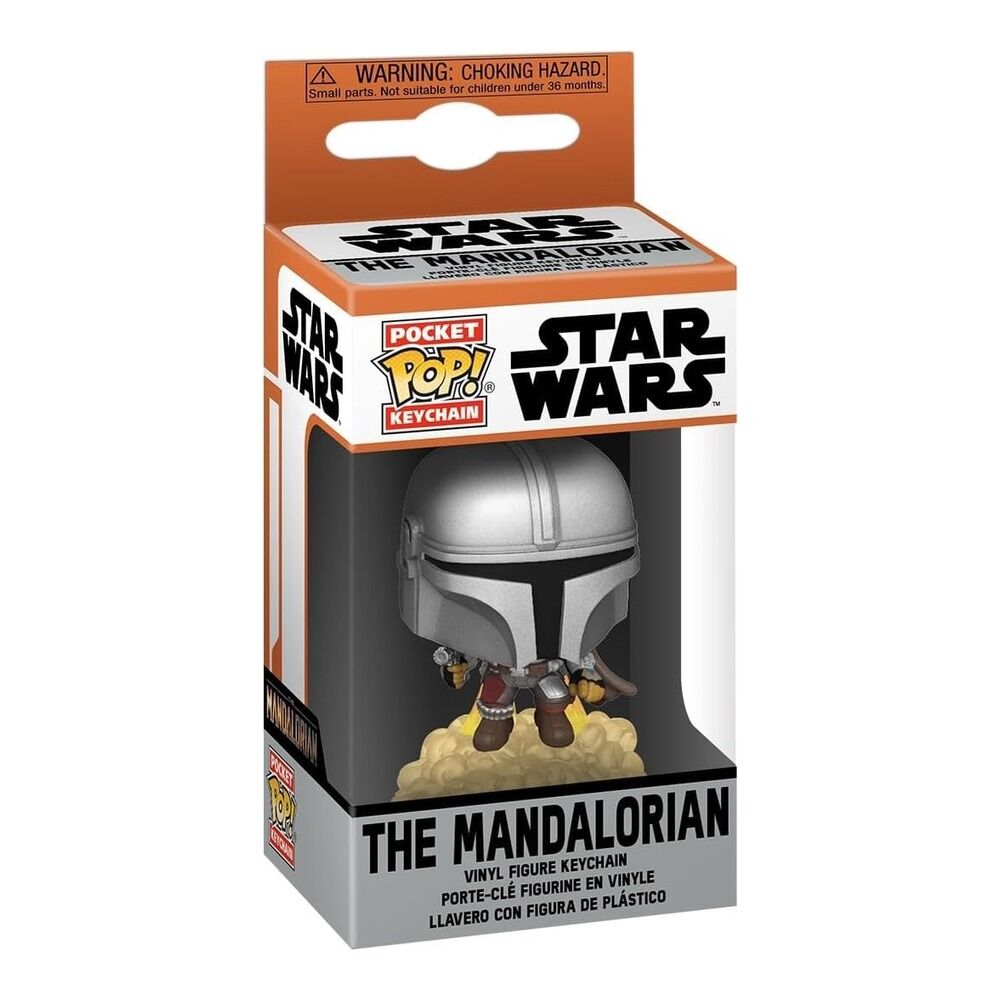 Funko pop! keychain the mandalorian - el mandaloriano volando