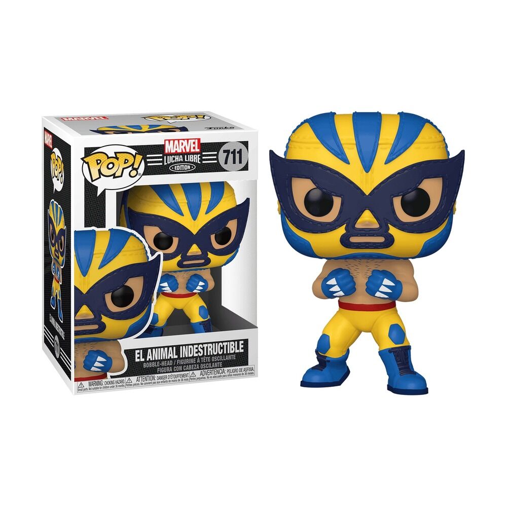 Funko pop! marvel: lucha libre - lobezno