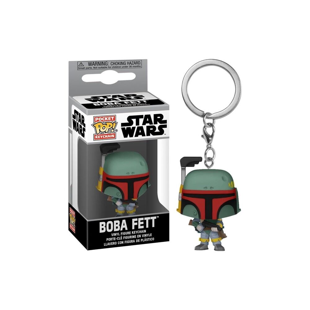 Funko pop! keychain star wars - boba fett