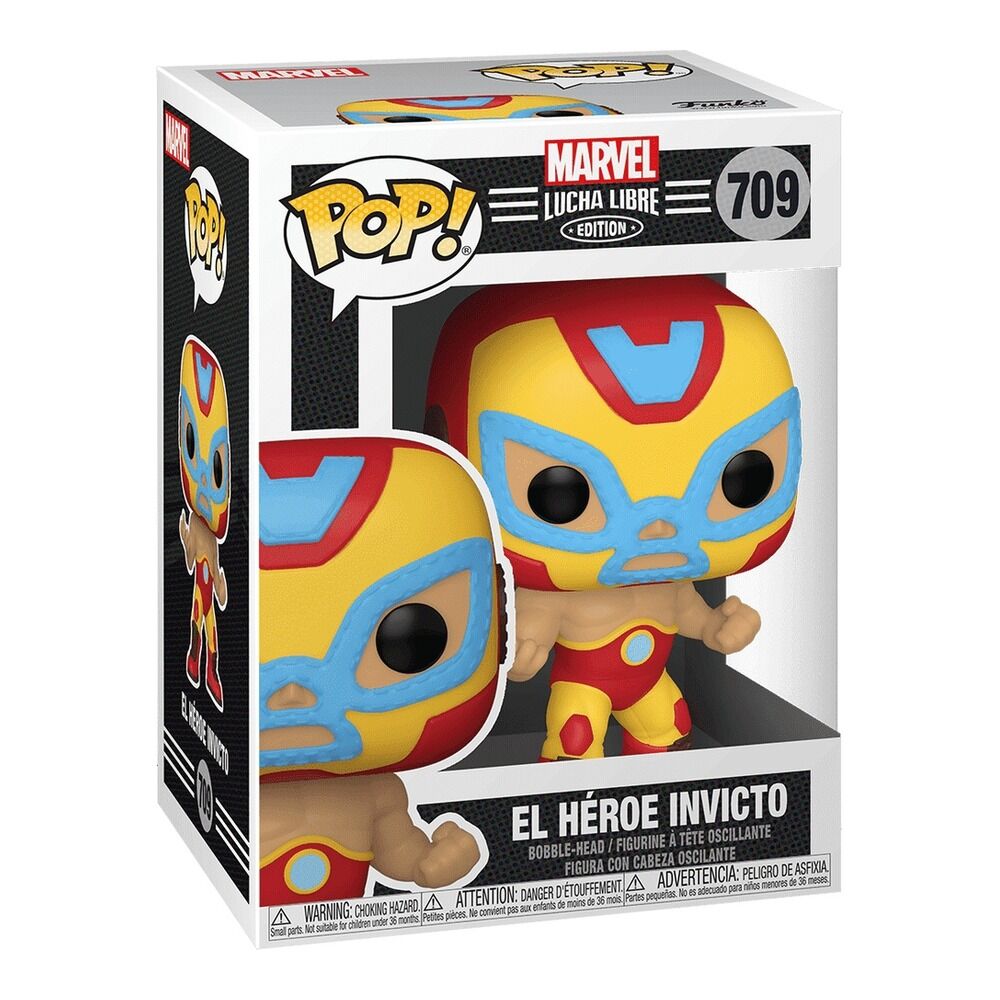 Funko pop! marvel: lucha libre - el héroe invicto