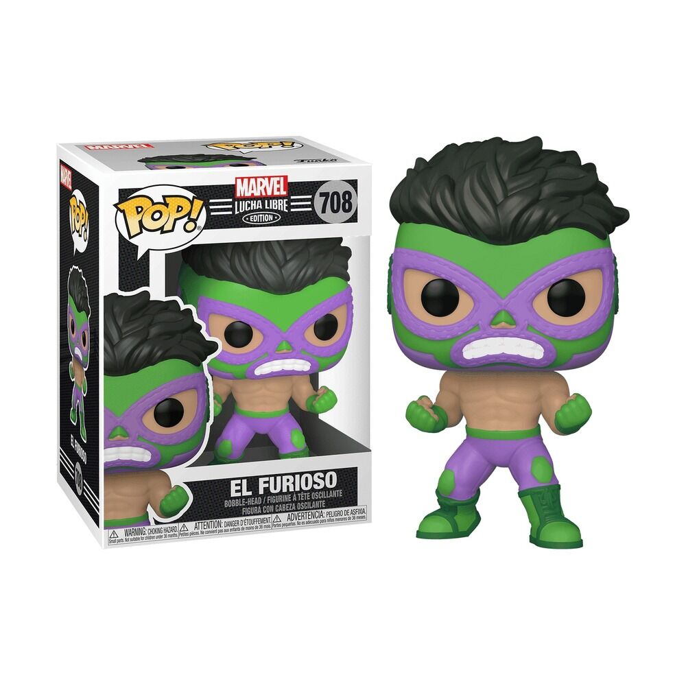 Funko pop! marvel: lucha libre - el furioso