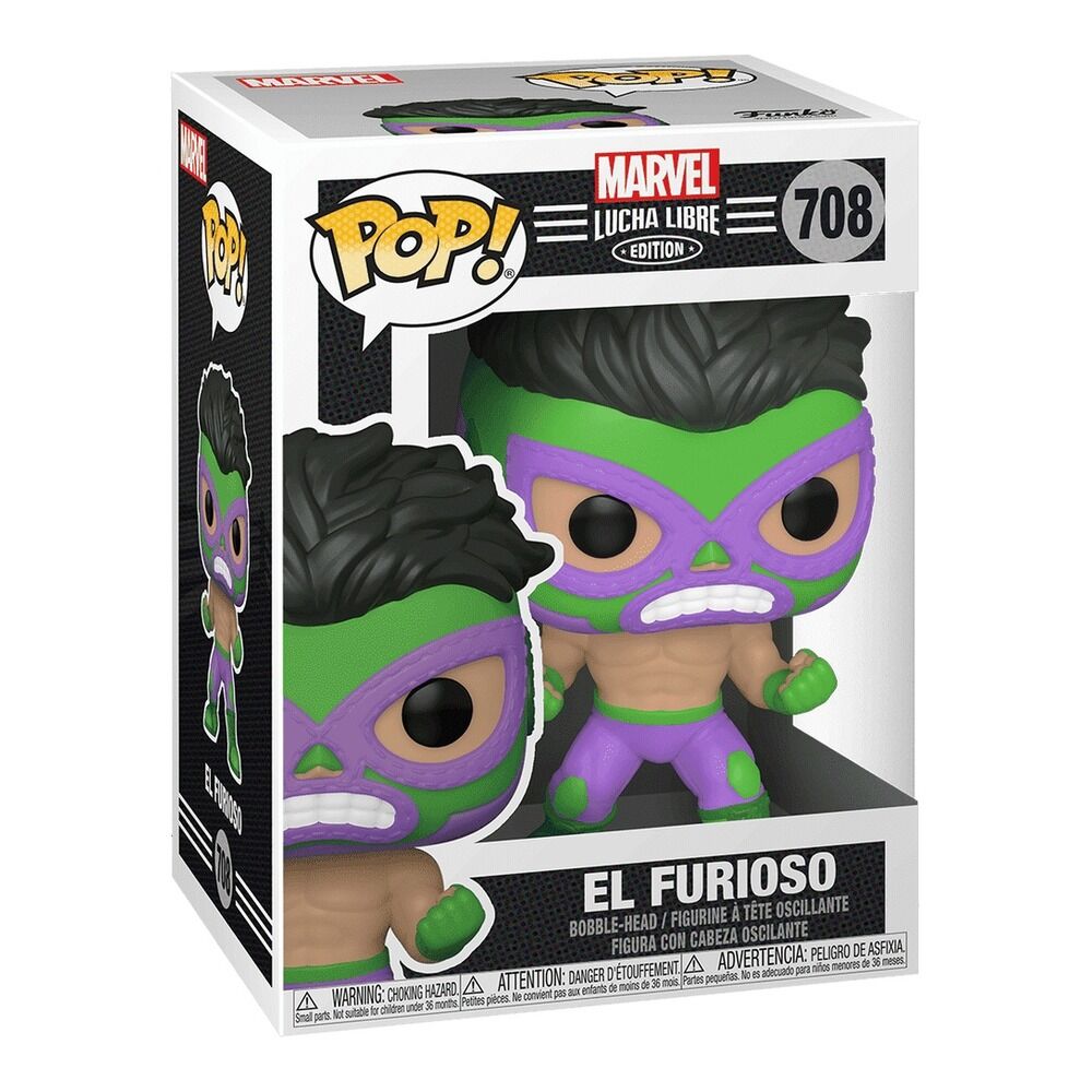 Funko pop! marvel: lucha libre - hulk