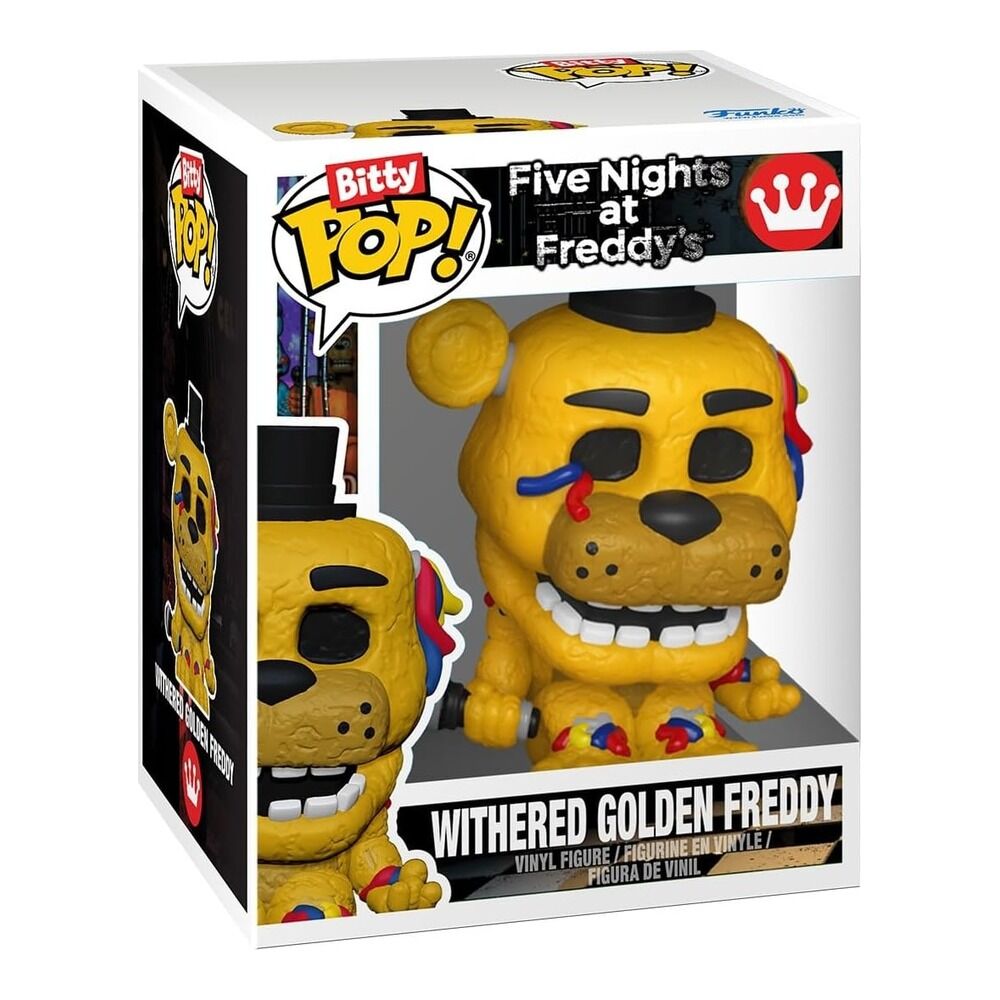 Funko bitty pop! five nights at freddy's - golden freddy, marionette, lolbit, sun & moon