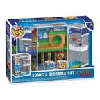 Funko bitty box: sonic the hedgehog - sonic 2 diorama set con sonic y tails