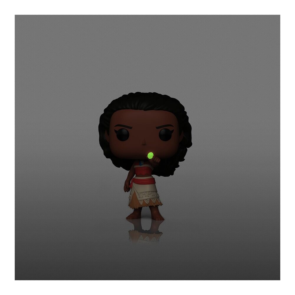 Funko pop! disney - vaiana con corazón de te fiti (gitd)