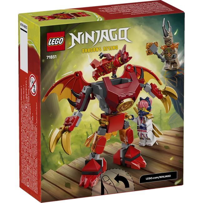 Lego ninjago - pack de batalla mech dragón de kai Main Image