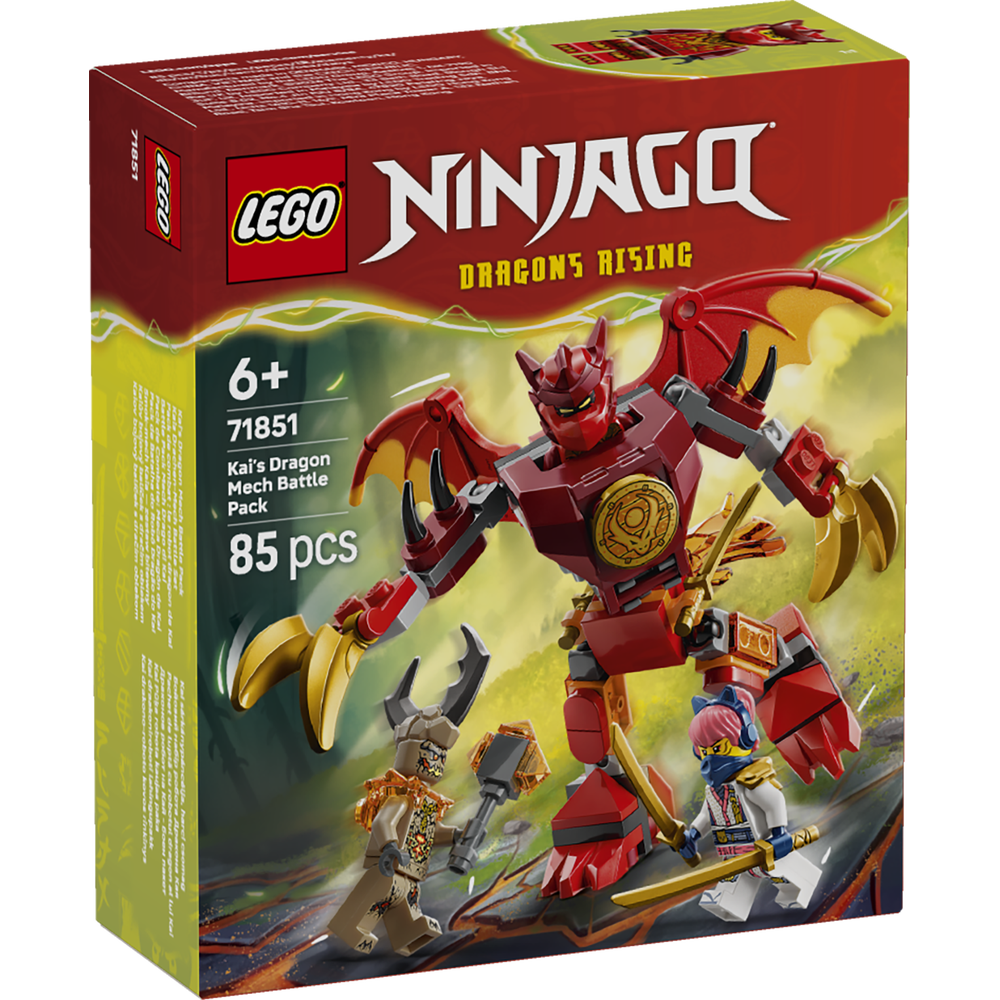 Lego ninjago - pack de batalla mech dragón de kai