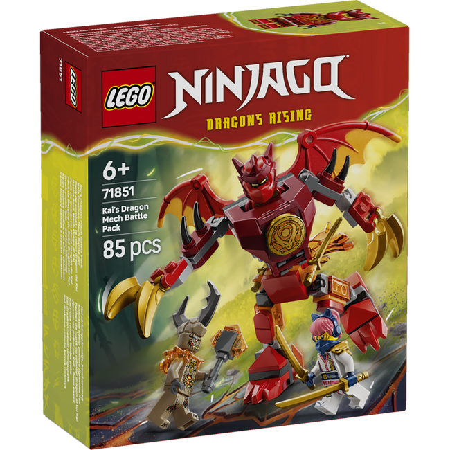 Lego ninjago - pack de batalla mech dragón de kai Hover Image