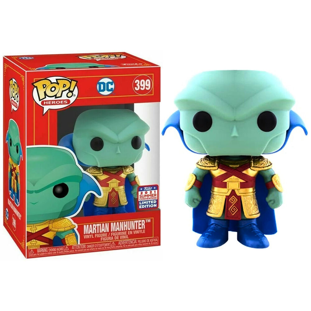 Funko pop! dc palacio imperial - detective marciano (sdcc21) exclusivo