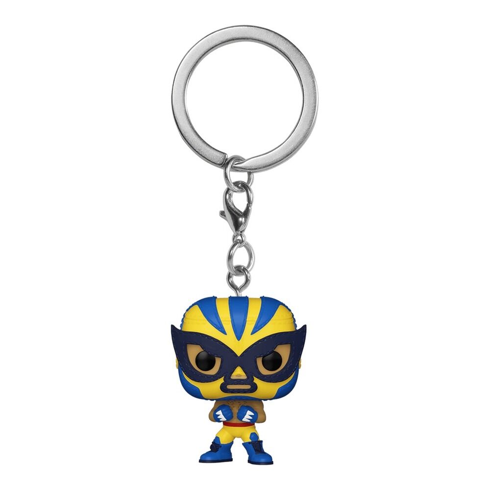 Funko pocket pop! keychain marvel: lucha libre - el animal indestructible