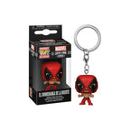 Funko pocket pop! llavero marvel: lucha libre - el chimichanga de la muerte