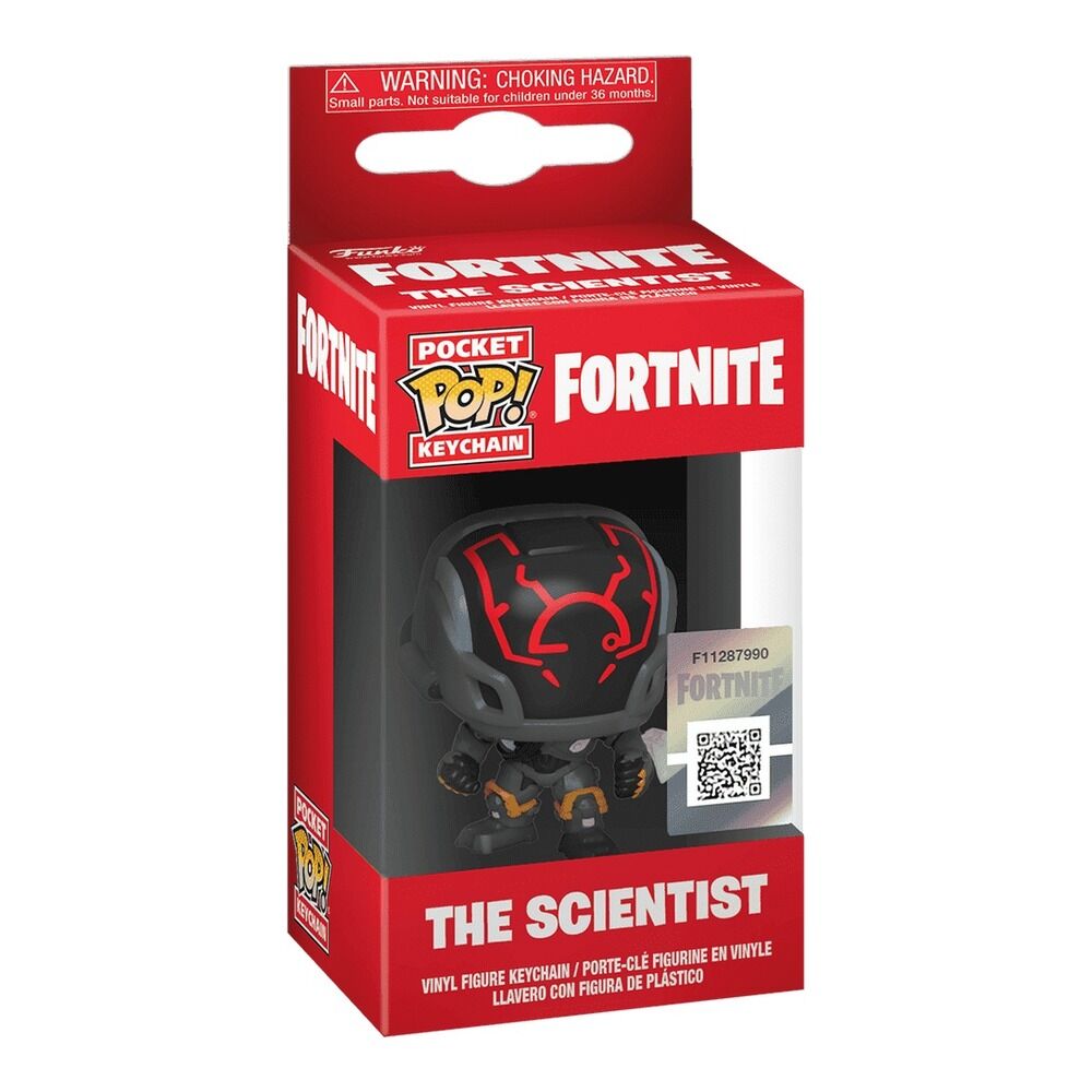 Funko pocket pop! llavero fortnite - el científico