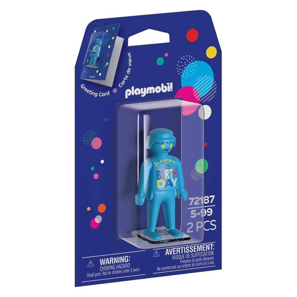 Playmobil - tarjeta de felicitación: cumpleaos