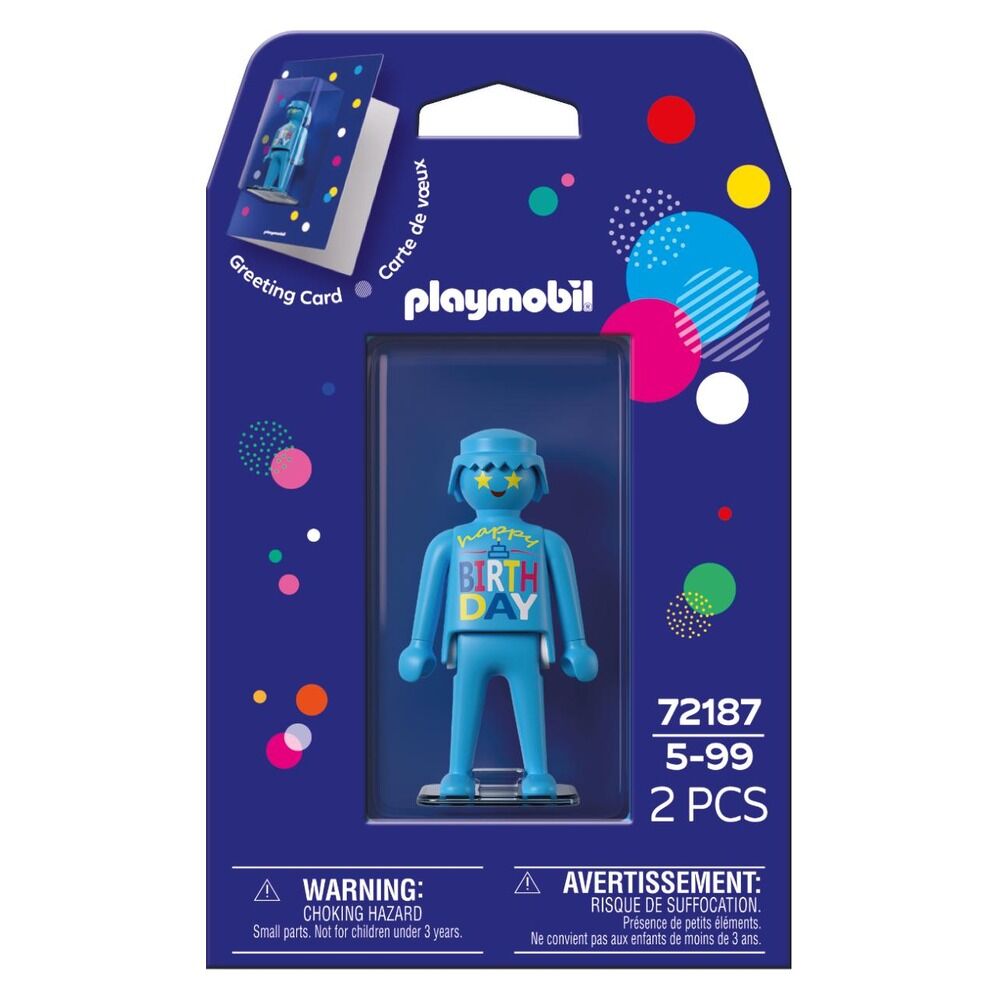 Playmobil - tarjeta de felicitación: cumpleaos