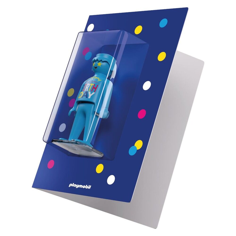 Playmobil - tarjeta de felicitación: cumpleaos