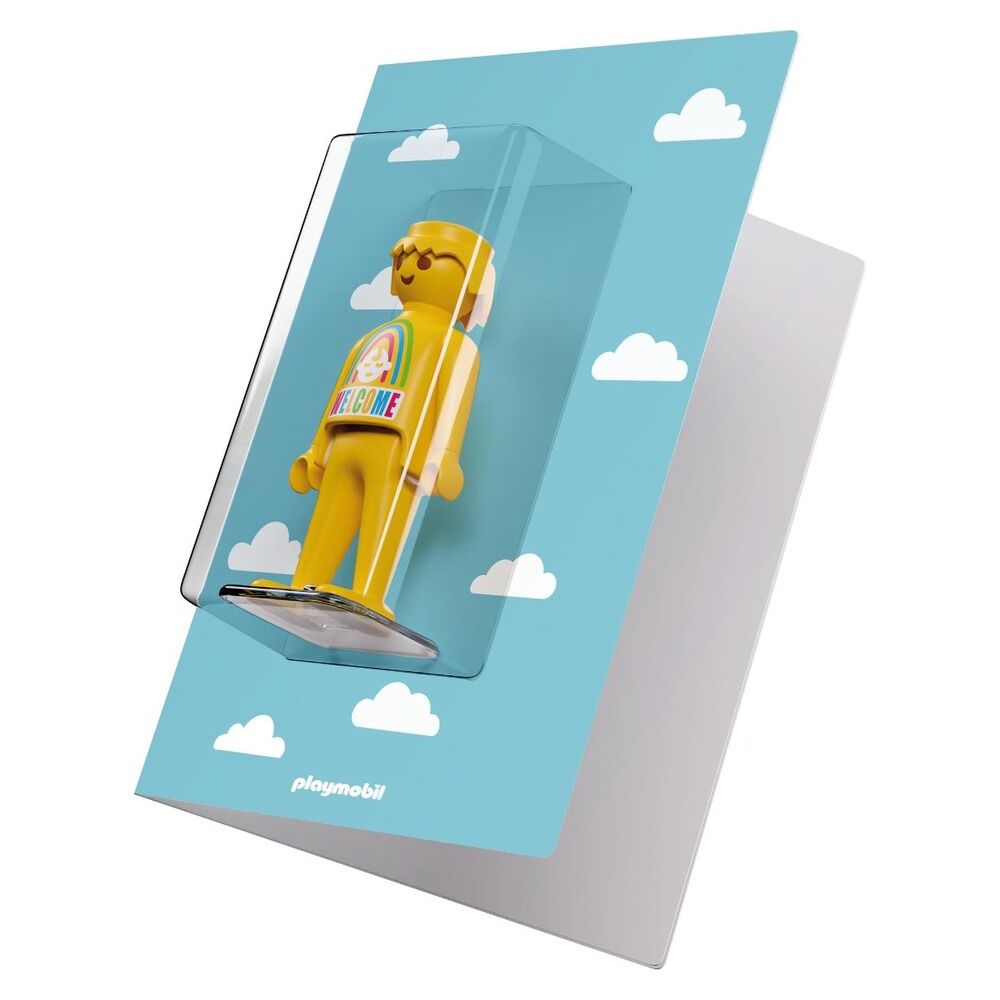 Playmobil - tarjeta de felicitación: nacimiento